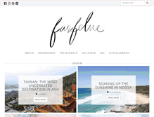 Tablet Screenshot of farfelue.com